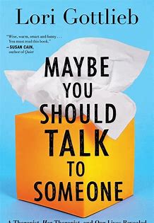 Maybe you should talk to someone